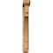 Ekena Millwork Merced Craftsman Smooth Bracket w/ Offset Brace, Western Red Cedar, 5 1/2"W x 32"D x 44"H BKT0604X32X44MRC04SWR - alternate 2